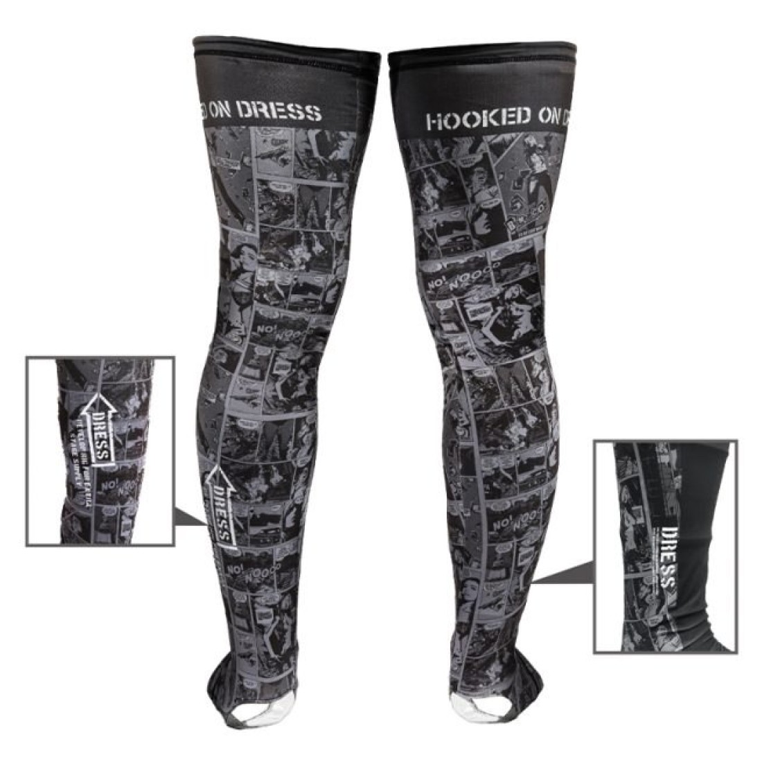 Dress Cool Leg Cover ”Girl Comic”