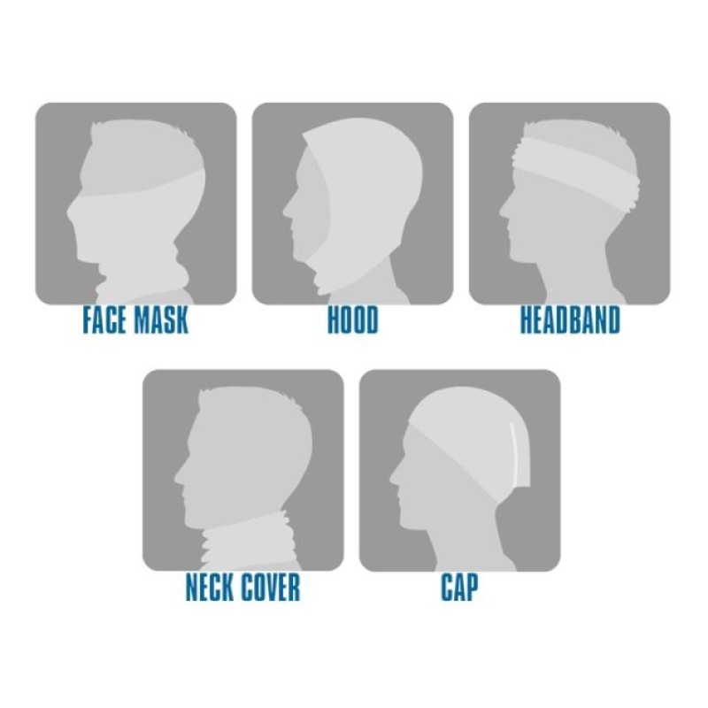 Dress Cool Neck Gaiter ”Girl Comic”