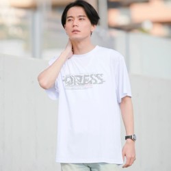 Dress Cyber Logo Dry T-Shirt (White)