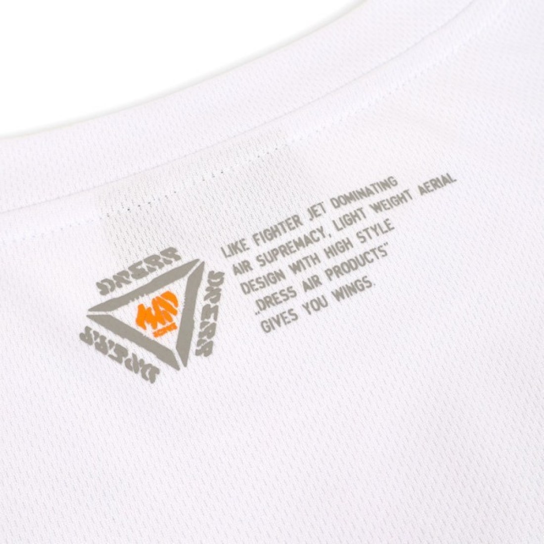 Dress Cyber Logo Dry T-Shirt (White)