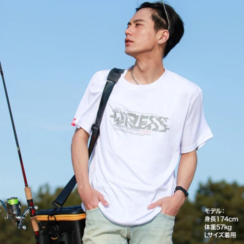 Dress Cyber Logo Dry T-Shirt (White)