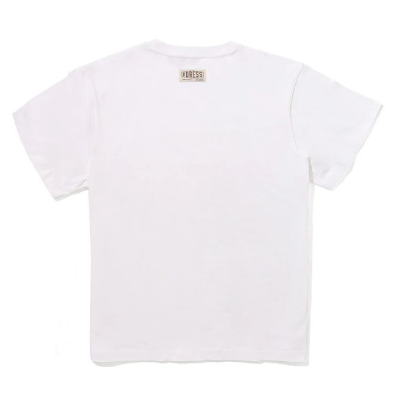 Dress Embossed Logo T-Shirt (White)
