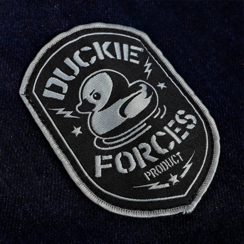 Dress Flannel Shirt Duck Navy-Orange