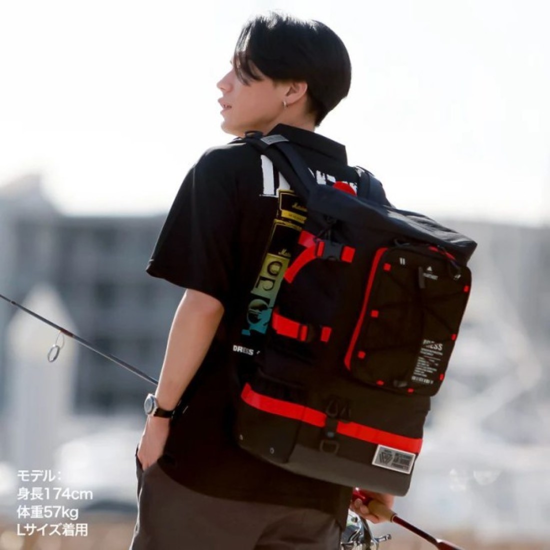 Dress Loud Girl Dry Polo Shirt (Black)