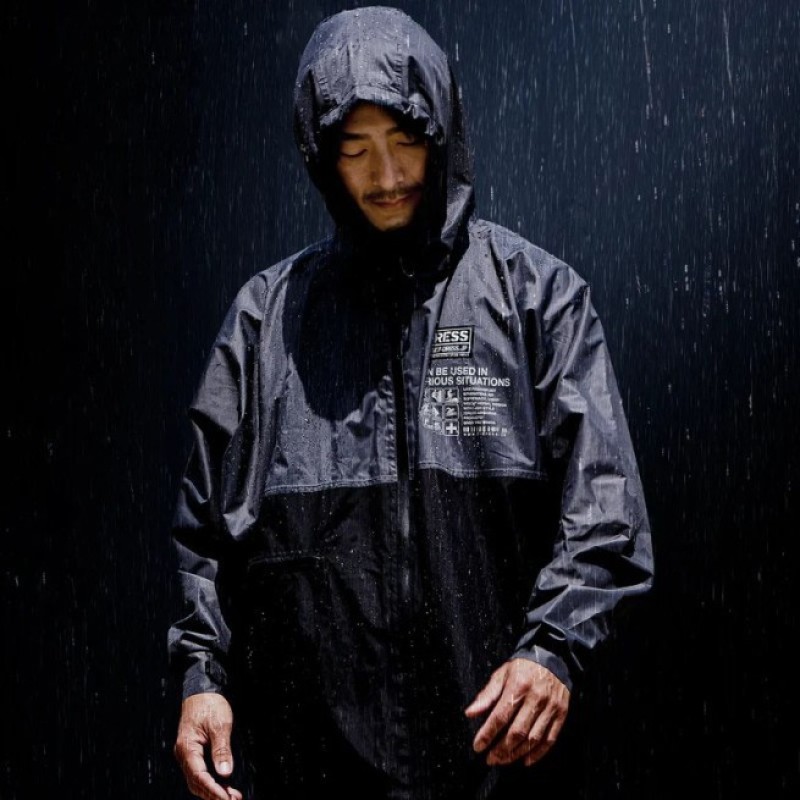 Dress Packable Rain Poncho Airborne
