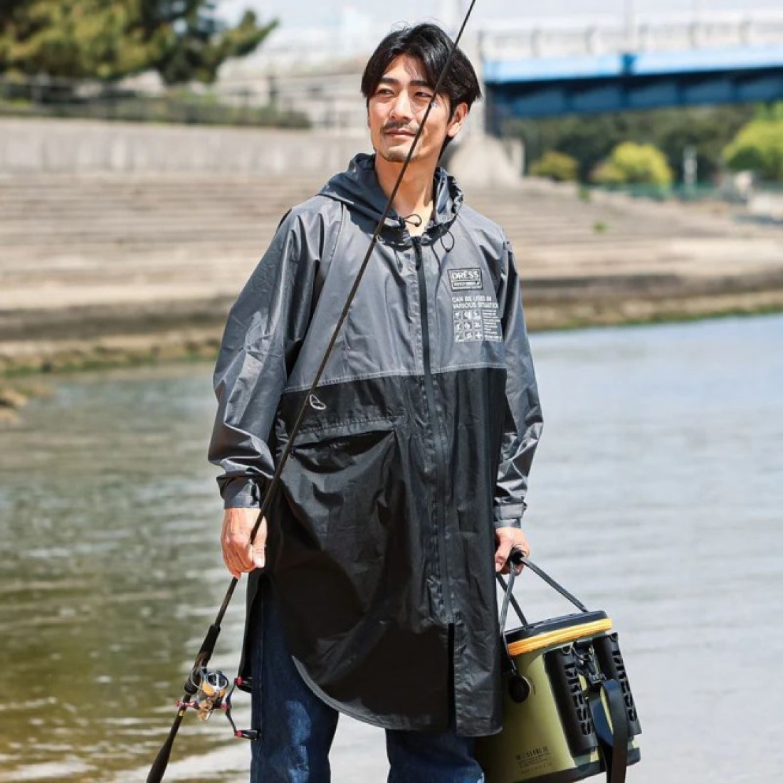 Dress Packable Rain Poncho Airborne