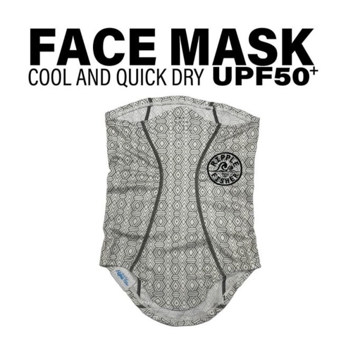 Ripple Fisher Face Mask
